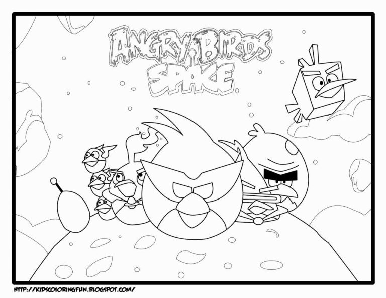 Angry Birds Coloring Book Pdf