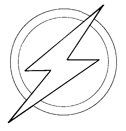 Flash Coloring Pages For Kids