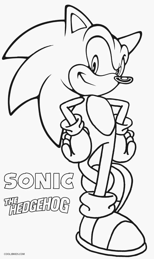 Coloring Sonic The Hedgehog To Color