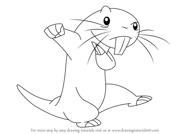 Rufus Kim Possible Coloring Pages