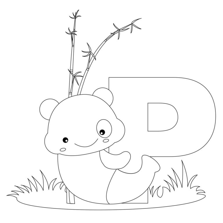 Abc Animal Alphabet Coloring Pages