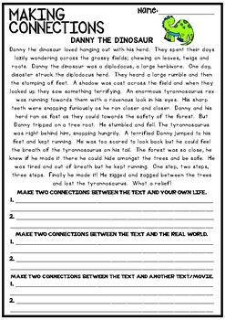 4th Grade Making Connections Worksheet Printable