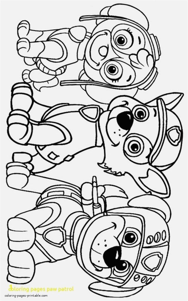 Free Coloring Pages For Kids Paw Patrol