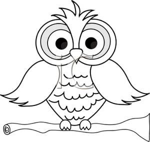 Coloring Owl Outline
