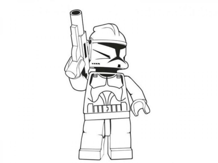 Star Wars Lego Printable Coloring Pages