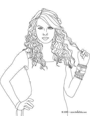 Celebrity Coloring Pages Of Singers