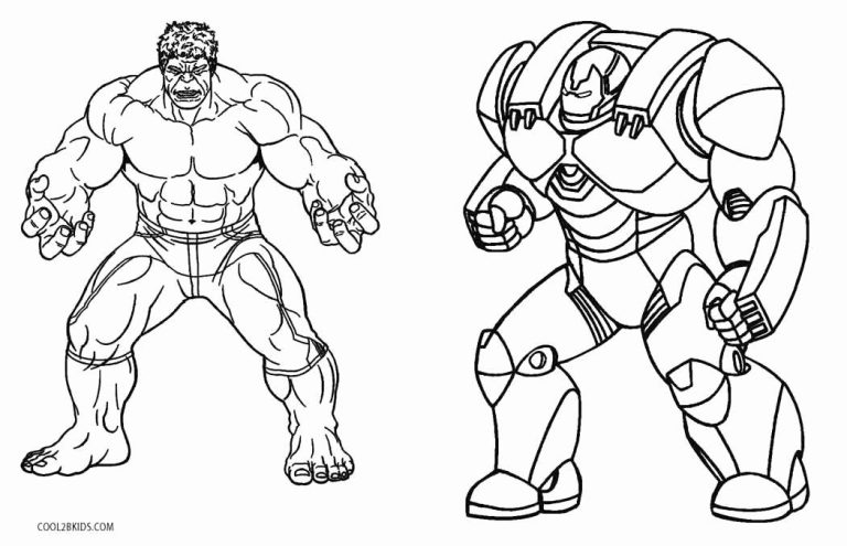 Lego Hulk Coloring Pages To Print
