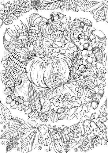 Free Coloring Pages For Adults Fall