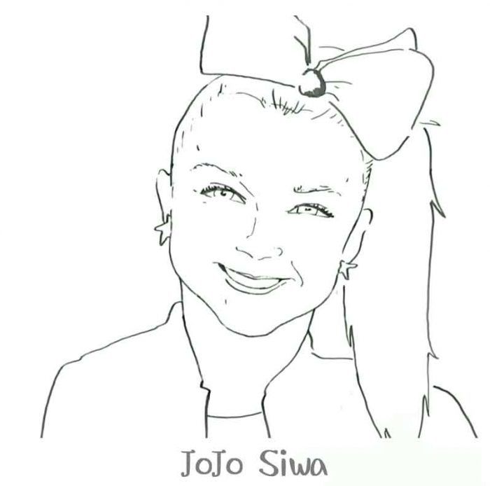 Jojo Siwa Coloring Pictures