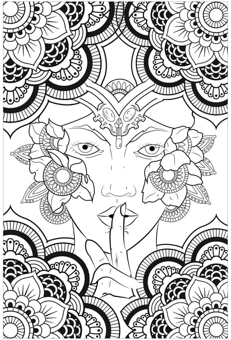 Anti Stress Coloring Pages Printable