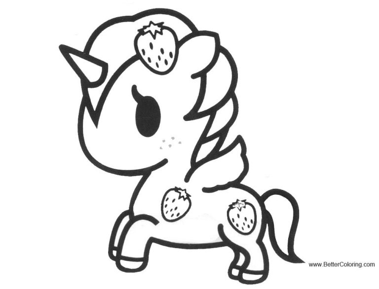 Cute Tokidoki Coloring Pages