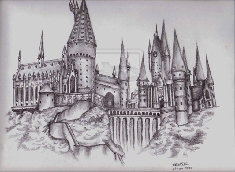 Hogwarts Castle Hogwarts Coloring Pages