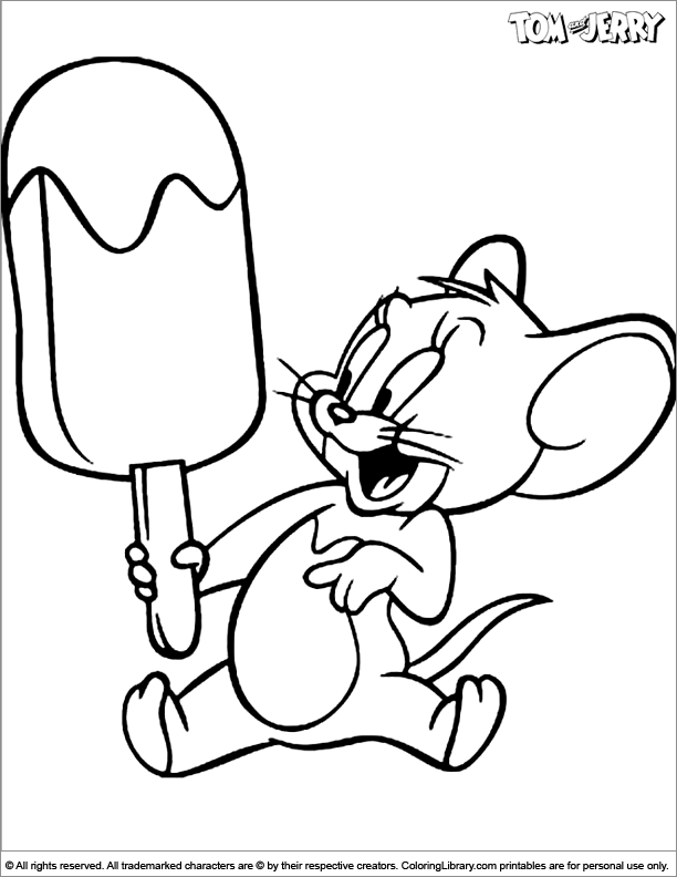 Tom And Jerry Coloring Book