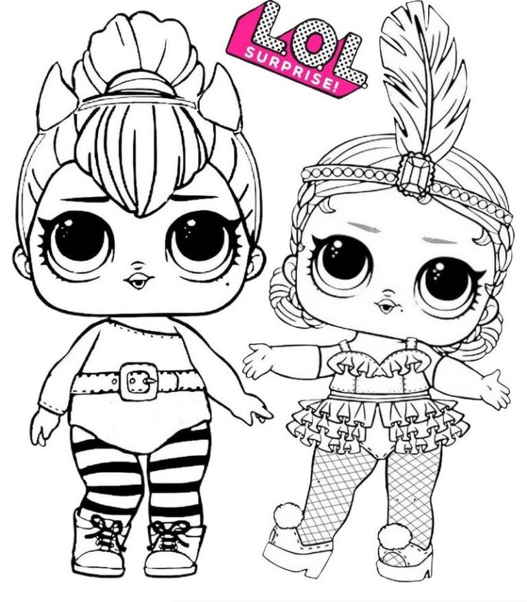 Lol Surprise Colouring Pages Lol Dolls