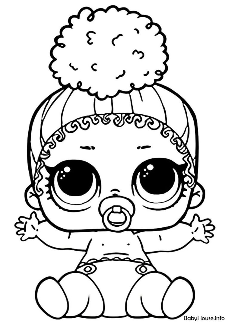 Lol Coloring Pages Baby Doll