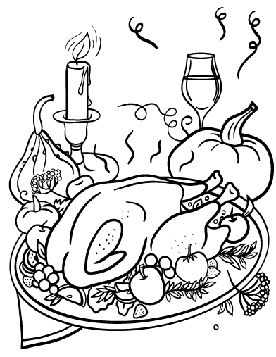 Disney Thanksgiving Coloring Pages Free