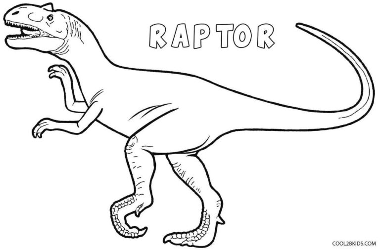 Full Page Dinosaur Coloring Pages Printable