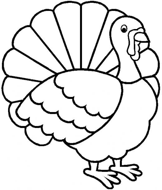 Printable Thanksgiving Coloring Pages For Toddlers