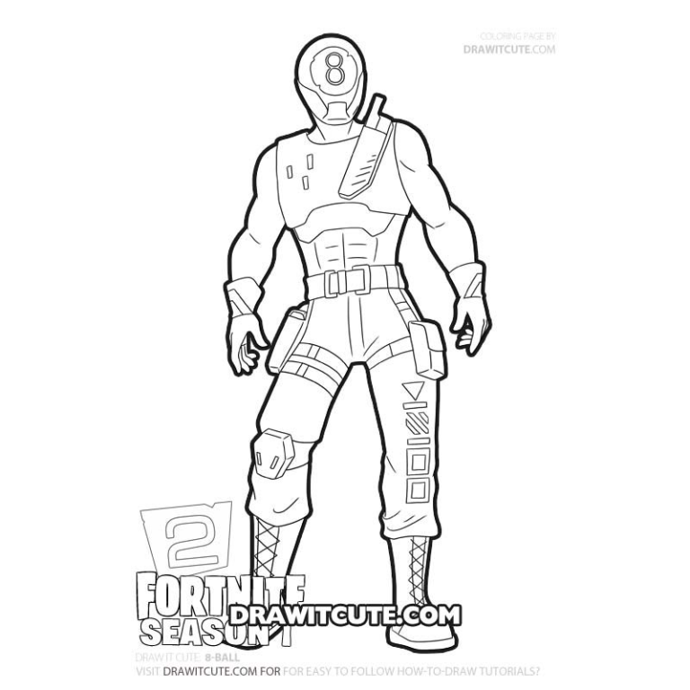 Coloring Sheets For Boys Fortnite