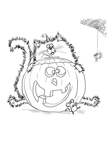 Supercoloring Pages Halloween
