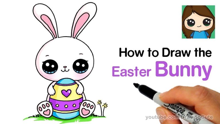 Easter Draw So Cute Coloring Pages