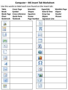 Computer Ms Paint Worksheets For Grade 2