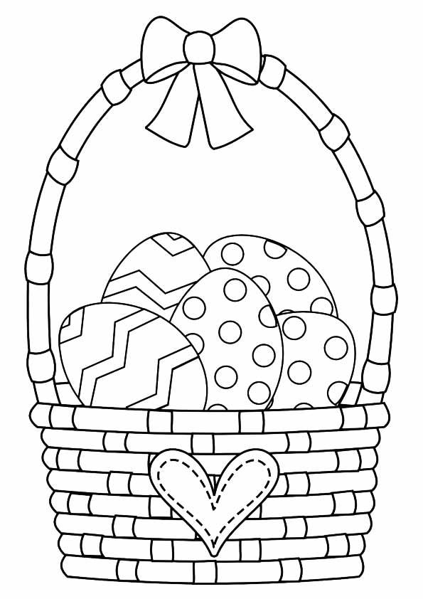 Cute Easter Coloring Pages For Adults