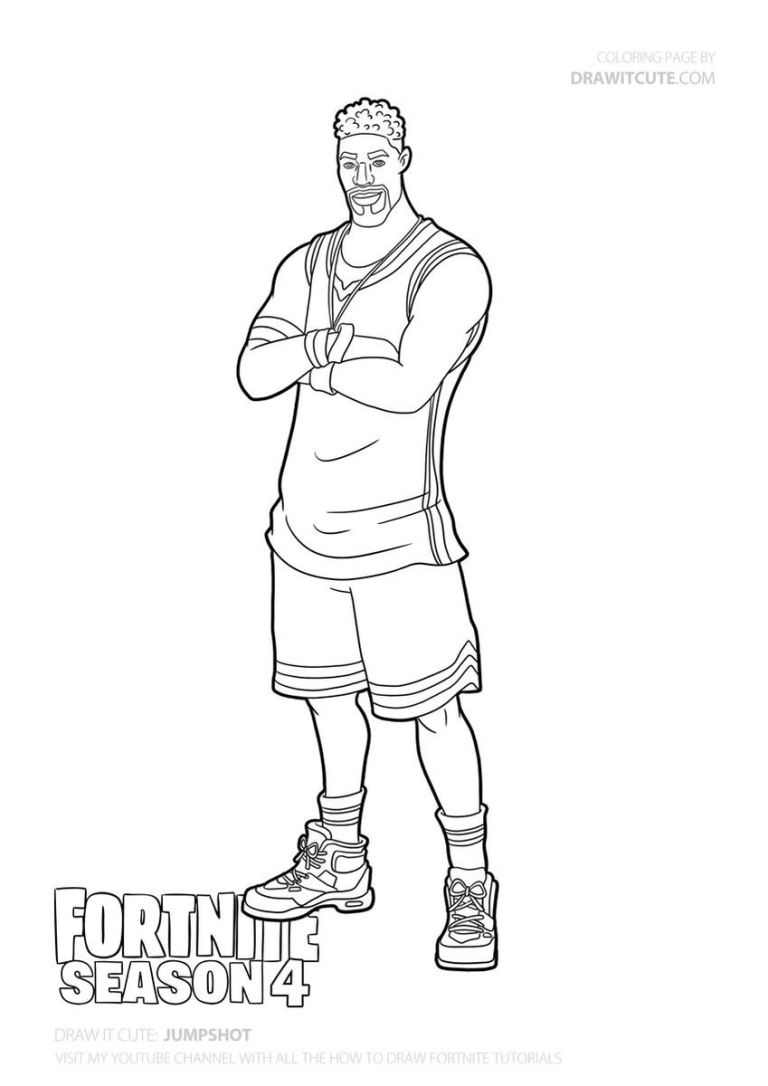 Fortnite Printable Coloring Pages Chapter 2 Season 4