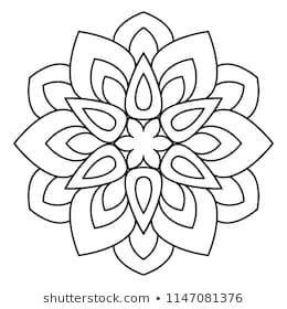 Mandala Coloring Pages For Adults Easy