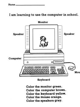 Computer Keyboard Worksheets For Grade 2