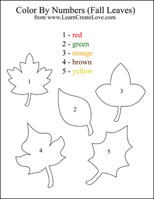Fall Activity Worksheets For Preschoolers