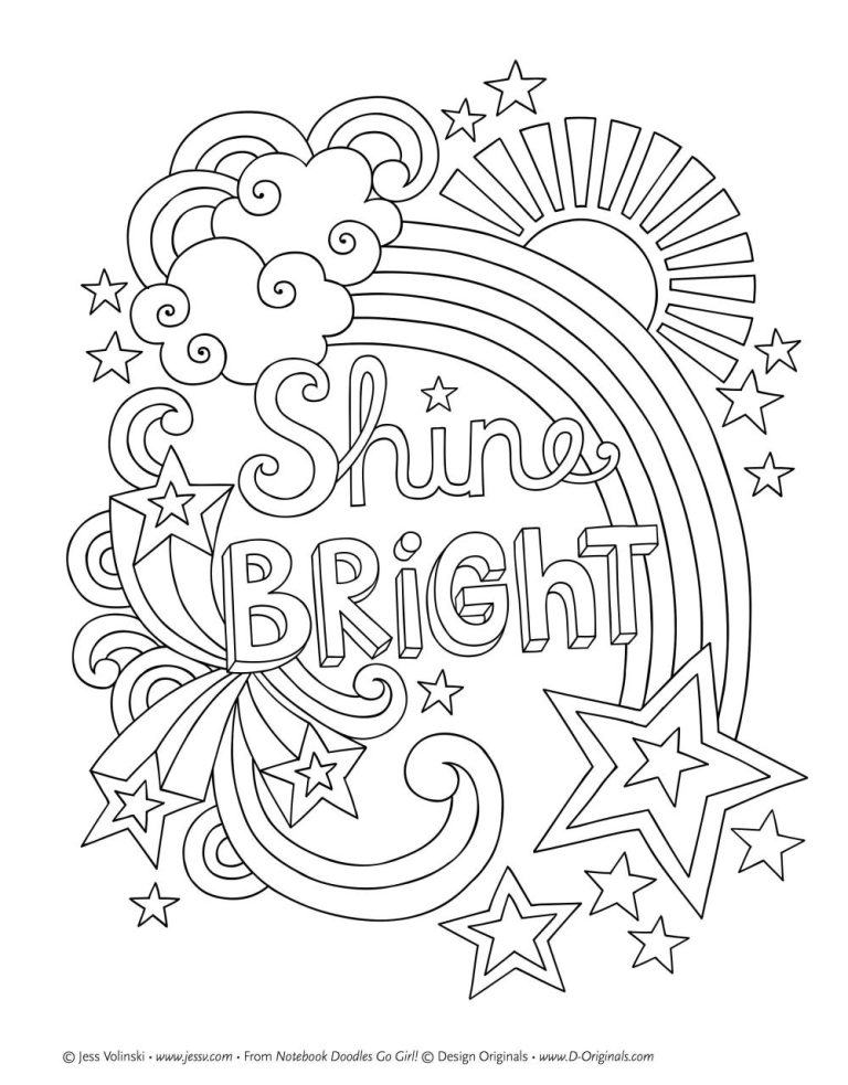 Printable Coloring Pages For Girls Kids
