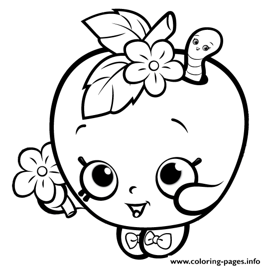Printable Coloring Pages For Girls Shopkins