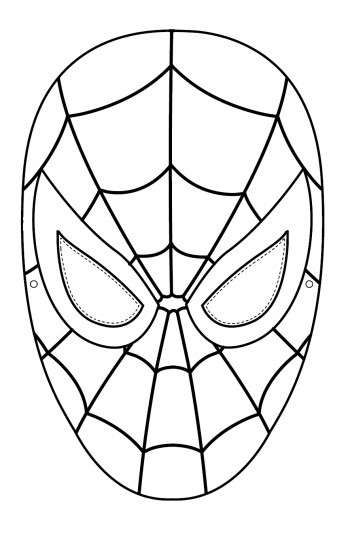 Full Size Spiderman Coloring Pages Hard