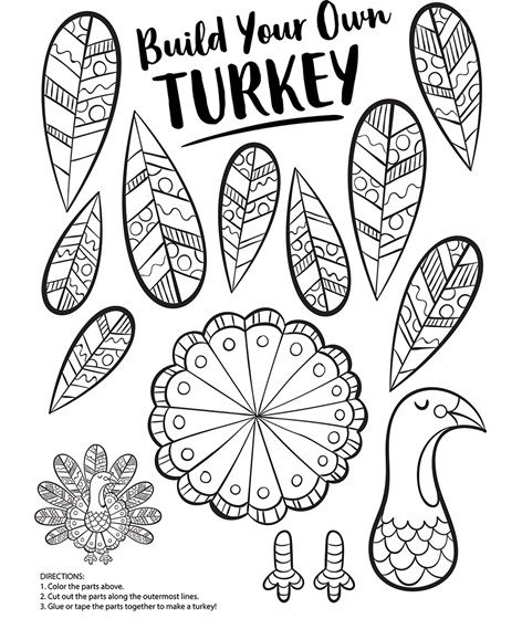 Free Thanksgiving Coloring Pages For Adults