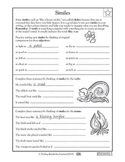 Fifth Grade 5th Grade Writing Skills Worksheets