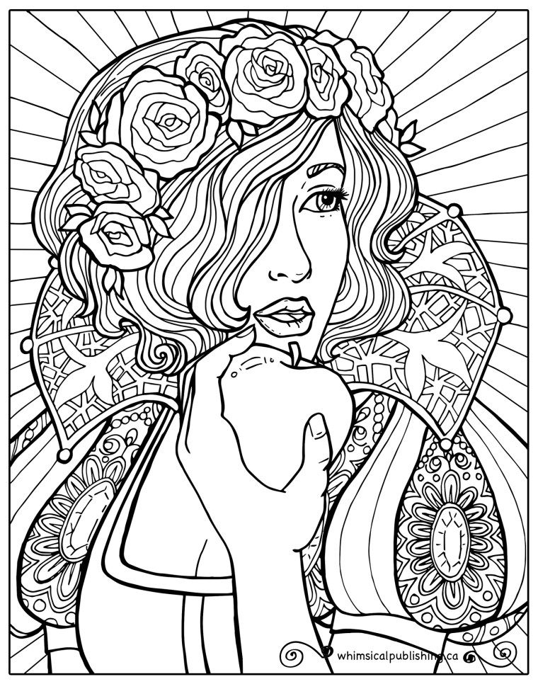 Free Coloring Pages To Print For Adults