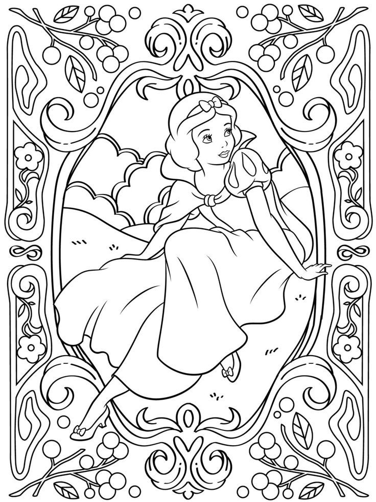 Disney Coloring Pages For Adults Printable