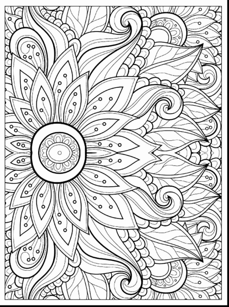 Printable Coloring Pages For Girls Hard