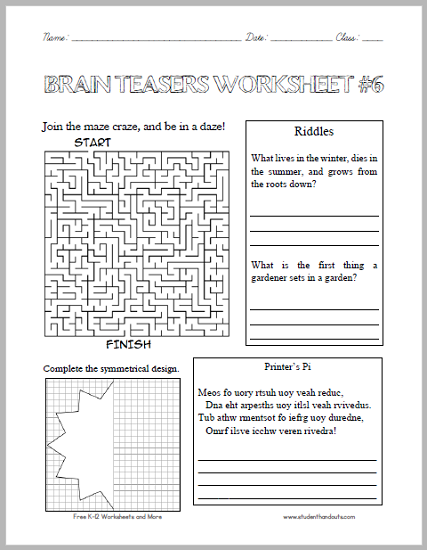 4th Grade Critical Thinking Worksheets Pdf