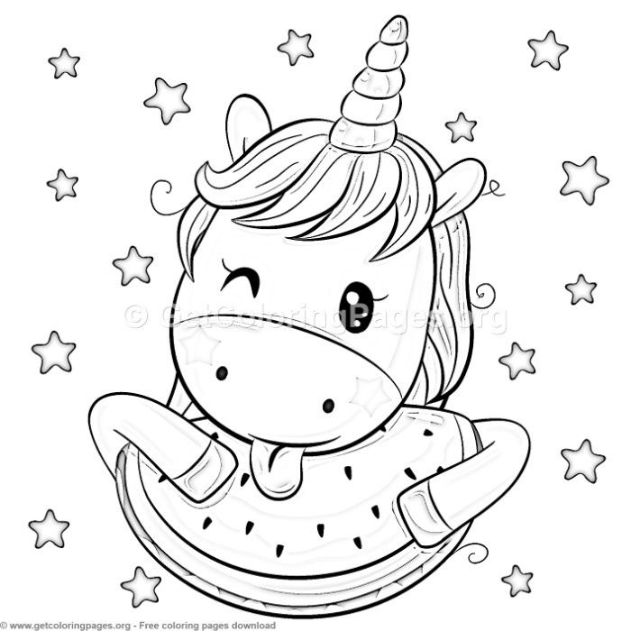 Supercoloring Pages Unicorn