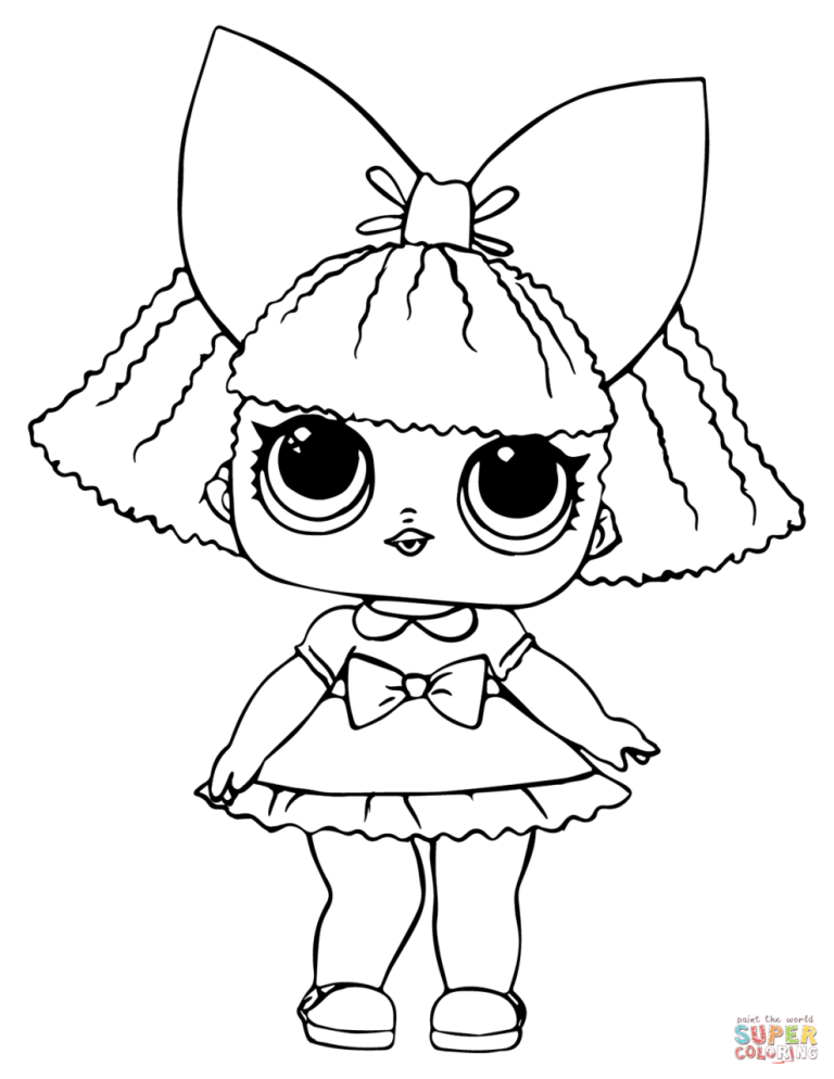 Lol Doll Supercoloring Pages