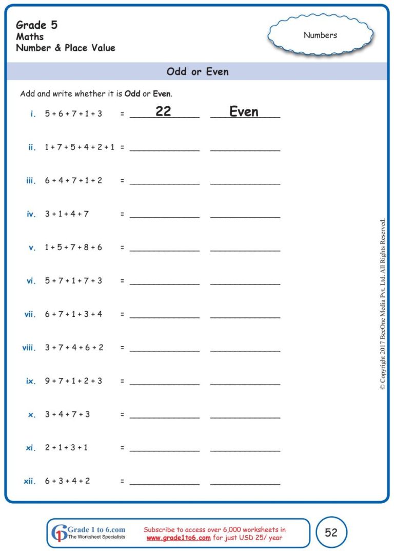 Division Questions For Class 4 Cbse