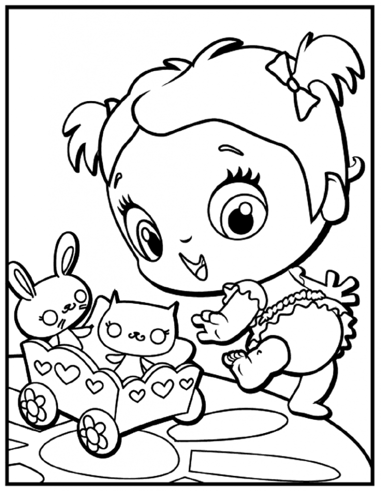Baby Cute Mickey Mouse Coloring Pages