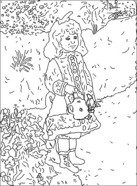 Artist Coloring Pages