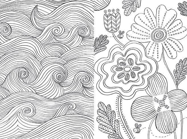 Art Therapy Mindfulness Colouring Pages For Kids