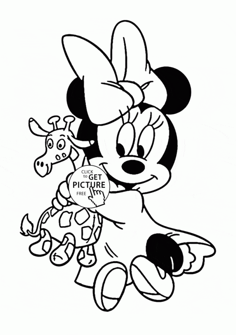 Baby Mickey Mouse Clubhouse Coloring Pages