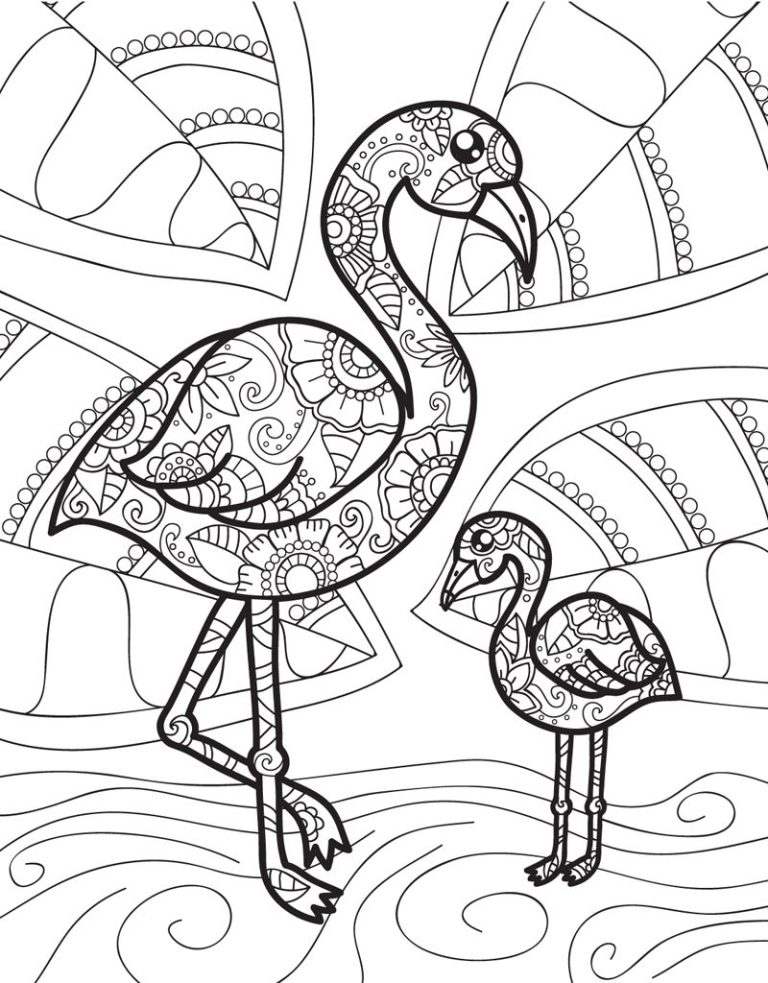 Baby Animal Cute Hard Coloring Pages
