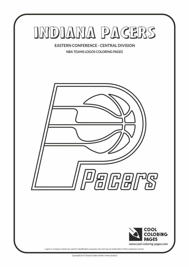 Basketball Nba Logo Coloring Pages