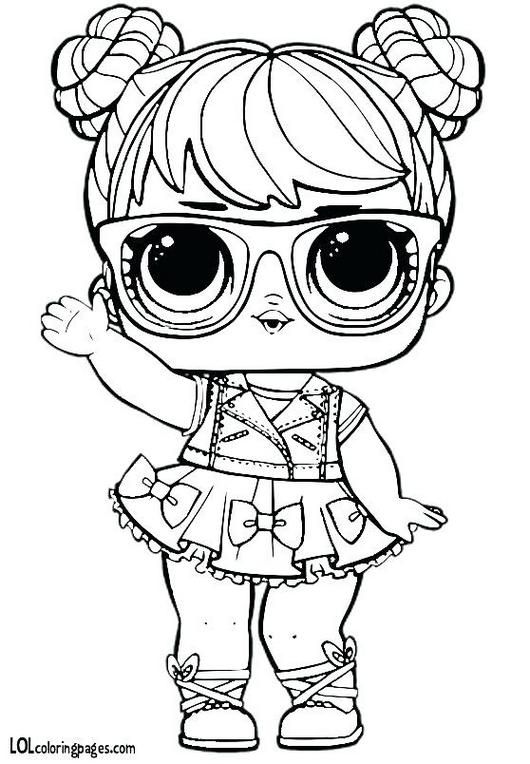 Babydoll Lol Colouring Pages
